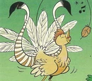 Lazy's magic bird