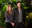 Emmett Cullen and Rosalie Hale