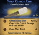 Wool Cannon Ram