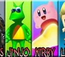 Big Boss vs Jinjo vs Kirby vs Lucas 2008