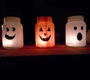 Halloween Jar Lanterns