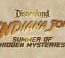 Indiana Jones Summer of Hidden Mysteries