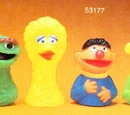 Sesame Street finger puppets (CBS Toys)