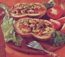 Open Tomato Sandwich