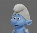 Panicky Smurf