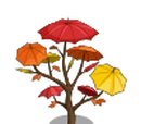 Autumn Umbrella Tree