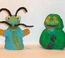 Vila Sésamo finger puppets