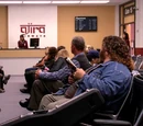 Hurley's guitar case