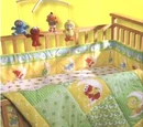 Plaza Sésamo crib set