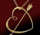 Ronald Weasley's sweetheart necklace
