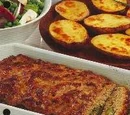 Skinkefars med broccolifyld