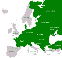The Huns in Europe