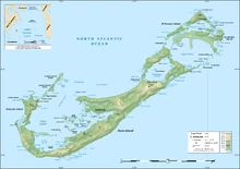 Location of Bermuda