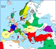 Europe in 1050