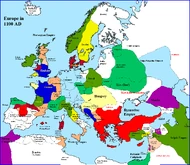 Europe in 1100