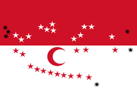 Flag of Islamic Indonesian Islands League (IIIL) as of 2008