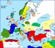 Europe in 950