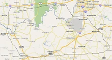 Location of Kentucky