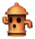 Art of a Gyroid from Animal Crossing.