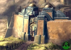 The gates of Aquilonia.