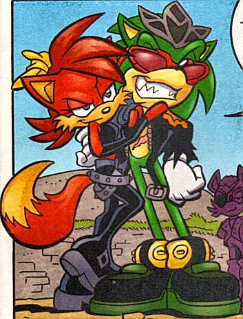 Scourge the Hedgehog ScourgeXFiona