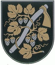 Hops in the coat of arms of Pašvitinys, Lithuania