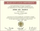 Doctorate of Buzzology
