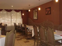 Seating in the restaurant