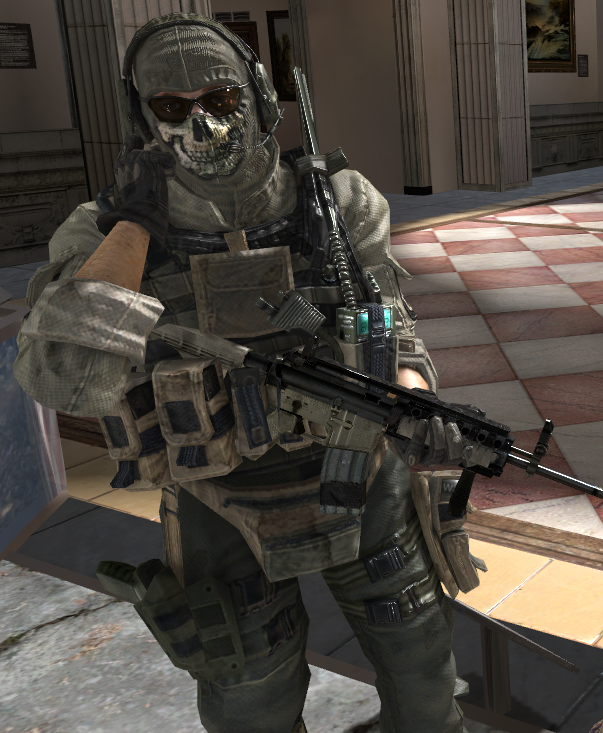 call of duty modern warfare 2 ghost mask. from Modern Warfare 2.