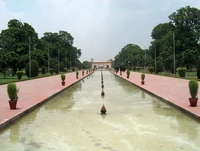 The Shalimar Gardens built by Emperor Shah Jehan