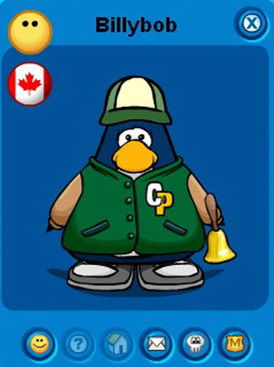 Billybob's Player Card