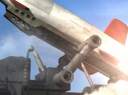 V3 rocket launching.