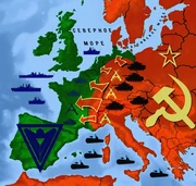 The initial Soviet advances met with little resistance.