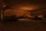 An ancient tomb with Nod symbols in Africa