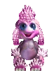 male Pink Poodle Ettin