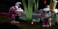 Two water predators in Terra Pluvialis