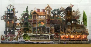 Background to Creatures. Scale: 4 1/2ft high, 6ft long.