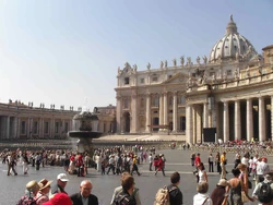 Praça de São Pedro, no Vaticano