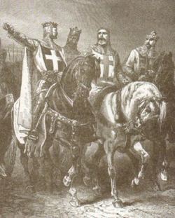 The leaders of the First Crusade.