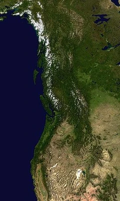 Location of Cascadian Free State
