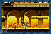 Agumon (left) and Renamon (right) in Digimon Battle Spirit.