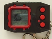Digimon Virtual Pet of Digimon Pendulum V: Metal Empire with a Clockmon