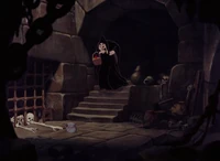 the Witch in the dungeon