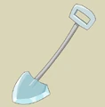 Small Sleeping Shovel