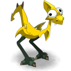 Wild Golden Dragoturkey