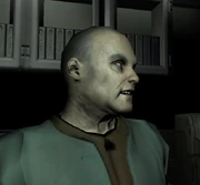 Dr. Betruger, when first properly introduced in the game.