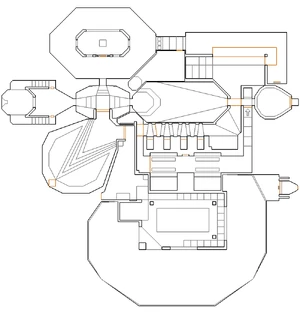 Map of The Fistula for the Master Levels for Doom II