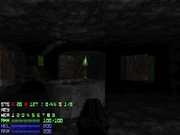 The rocket launcher is on the right