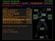 Character customization in DungeonDoom.