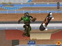 Doomguy in Tony Hawk's Pro Skater 3